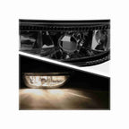 For 2001-2002 Toyota Corolla Fog Light Lamps Bulb+Switch Smoke Left+Right
