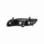For 1998-2002 Honda Accord 4door Clear Lens Headlight Black Headlamp Left+Right