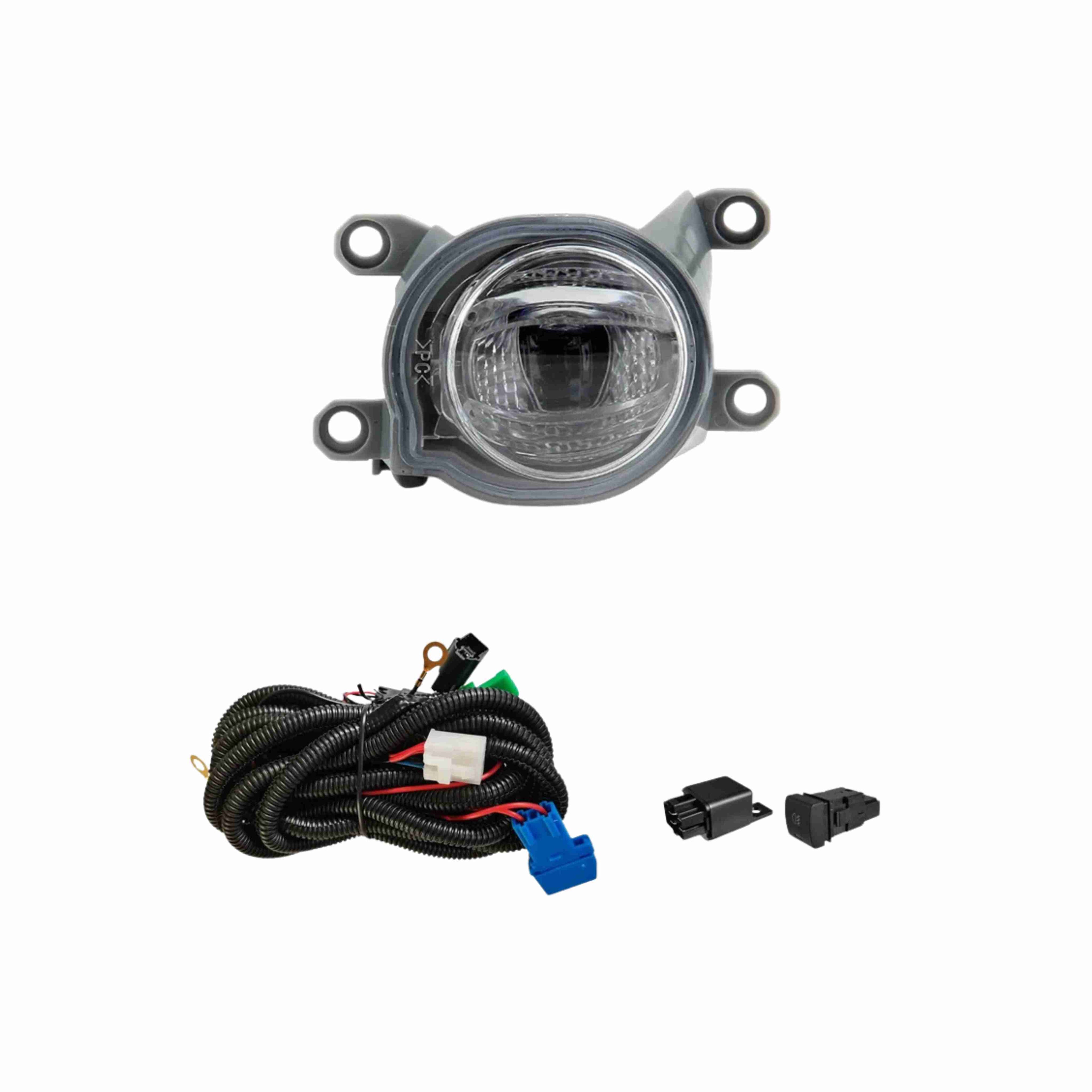 For 2019-2021 Toyota Corolla Hatchback Fog Light Lamp Wiring+Switch Led Set x 2 Left+Right