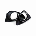 For 2012-2014 Toyota Yaris Hatchback Fog Light Lamp Chrome Housing Left+Right