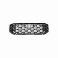 For 2021-2023 Hyundai Santa Fe Front Upper Bumper Grille Assembly Black Grill