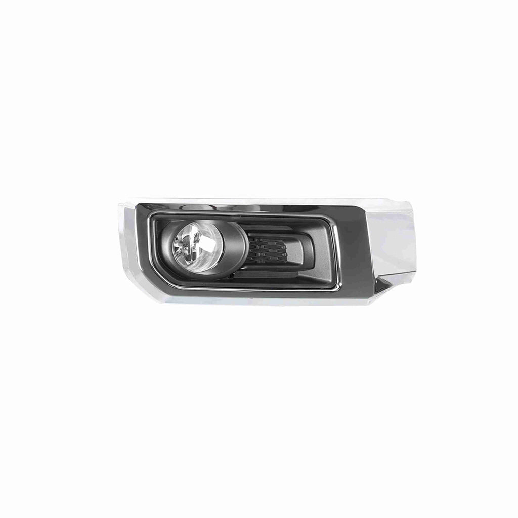 For 2014-2020 Toyota 4Runner Limited Fog Light Lamp Chrome Black Left+Right
