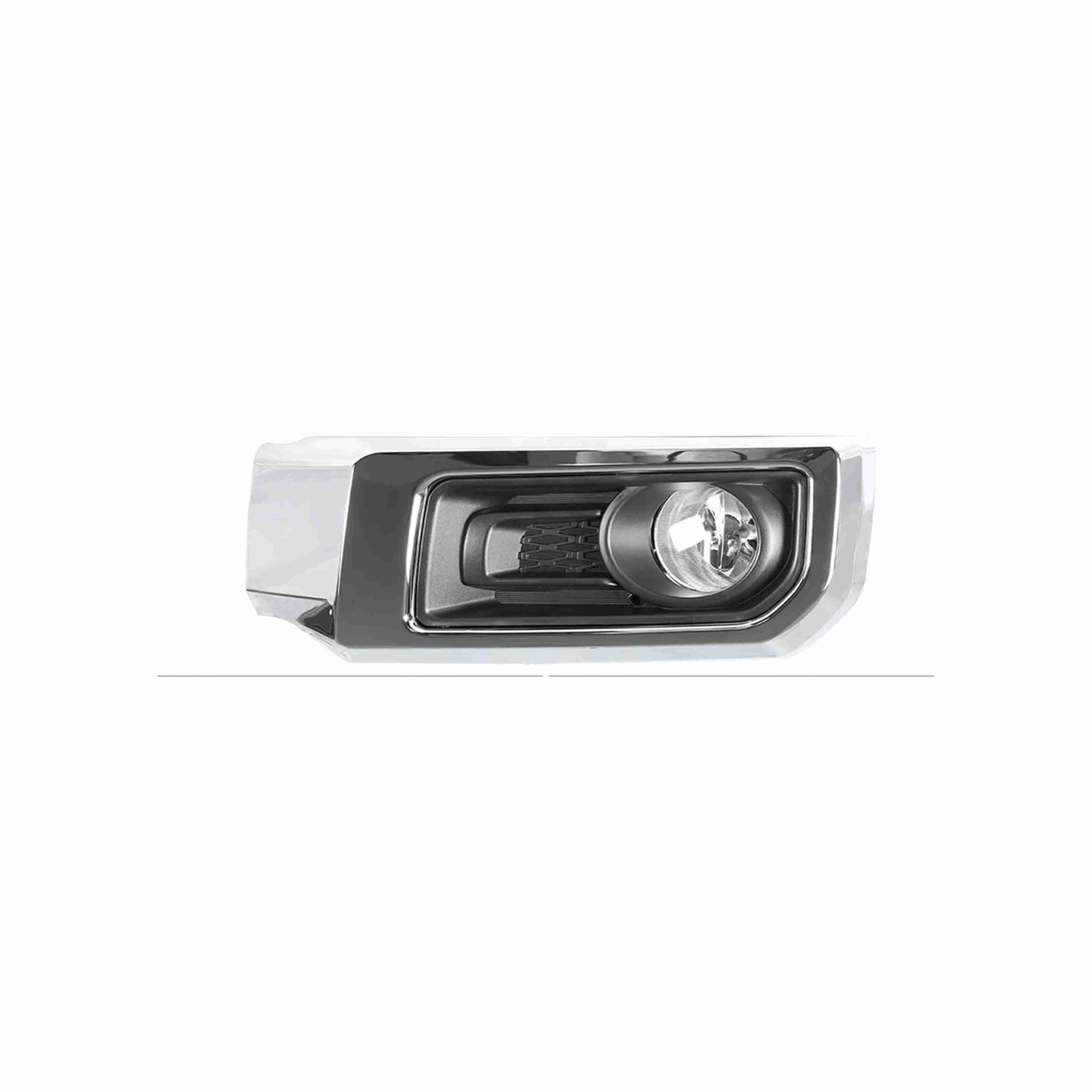 For 2014-2020 Toyota 4Runner Limited Fog Light Lamp Chrome Black Left+Right