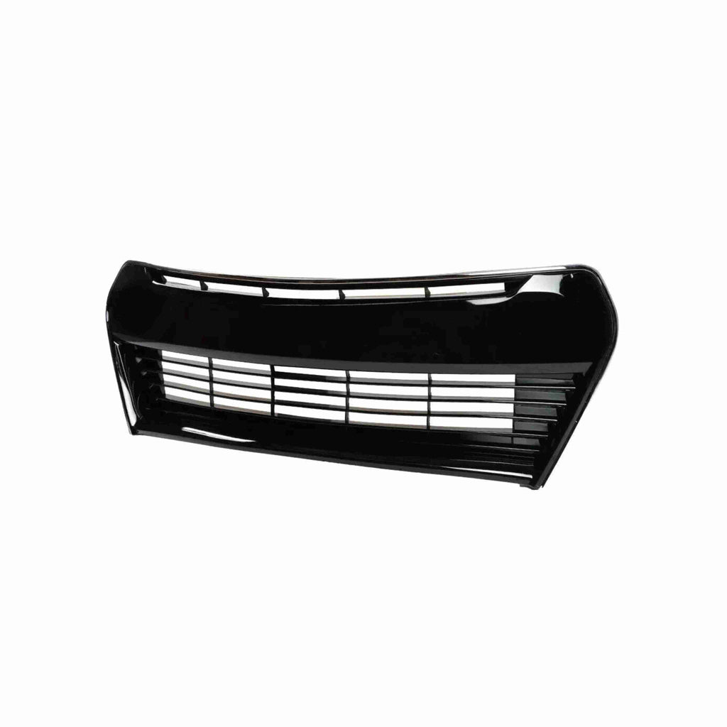 For 2014-2016 Toyota Corolla S Front Bumper Lower Grille Black&Chrome Trim Grill