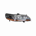 For 1998-2002 Honda Accord 4door Clear Lens Headlight Black Headlamp Left+Right