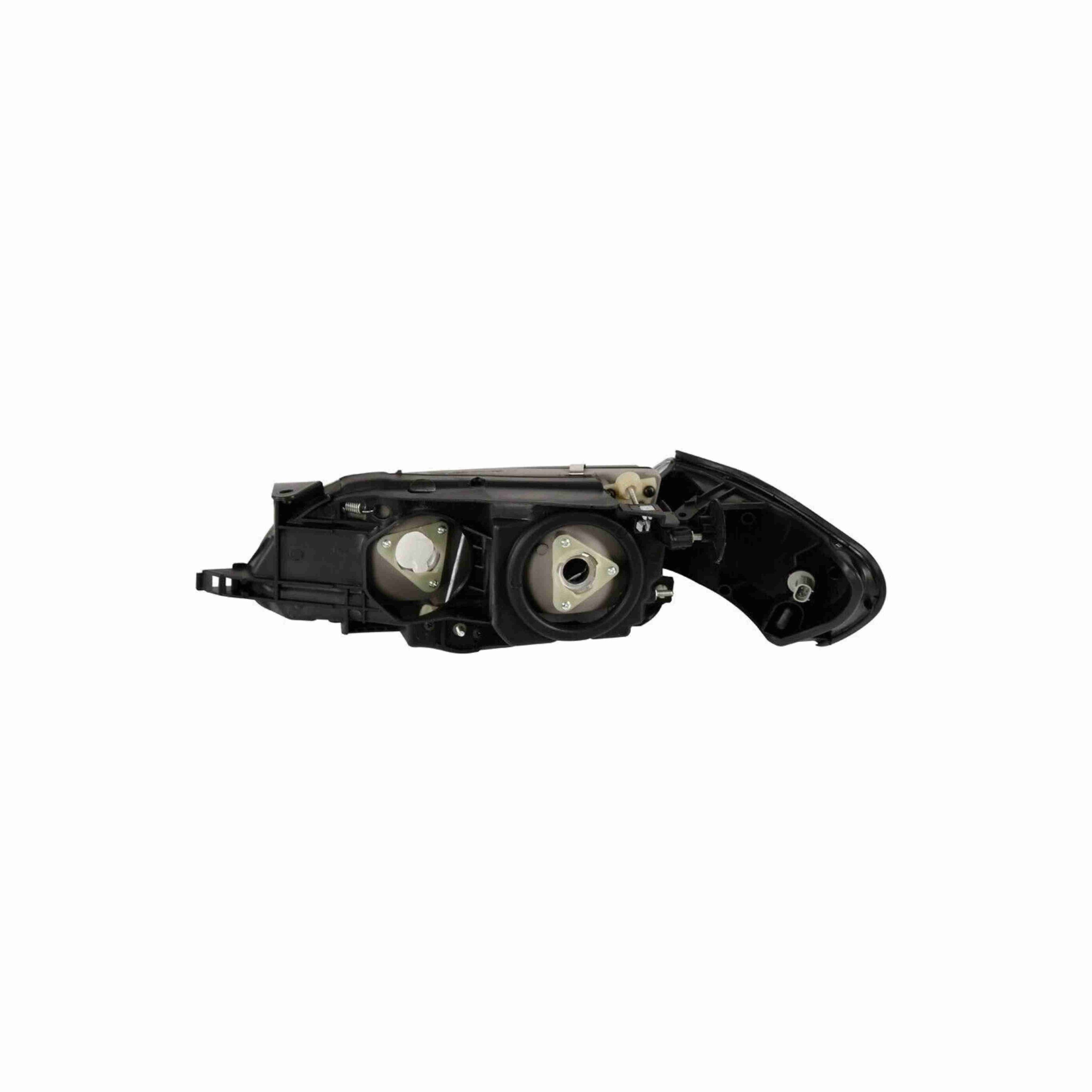For 1993-1997 Toyota Corolla DX Clear Headlight Black Lamp+Corner Left+Right Set