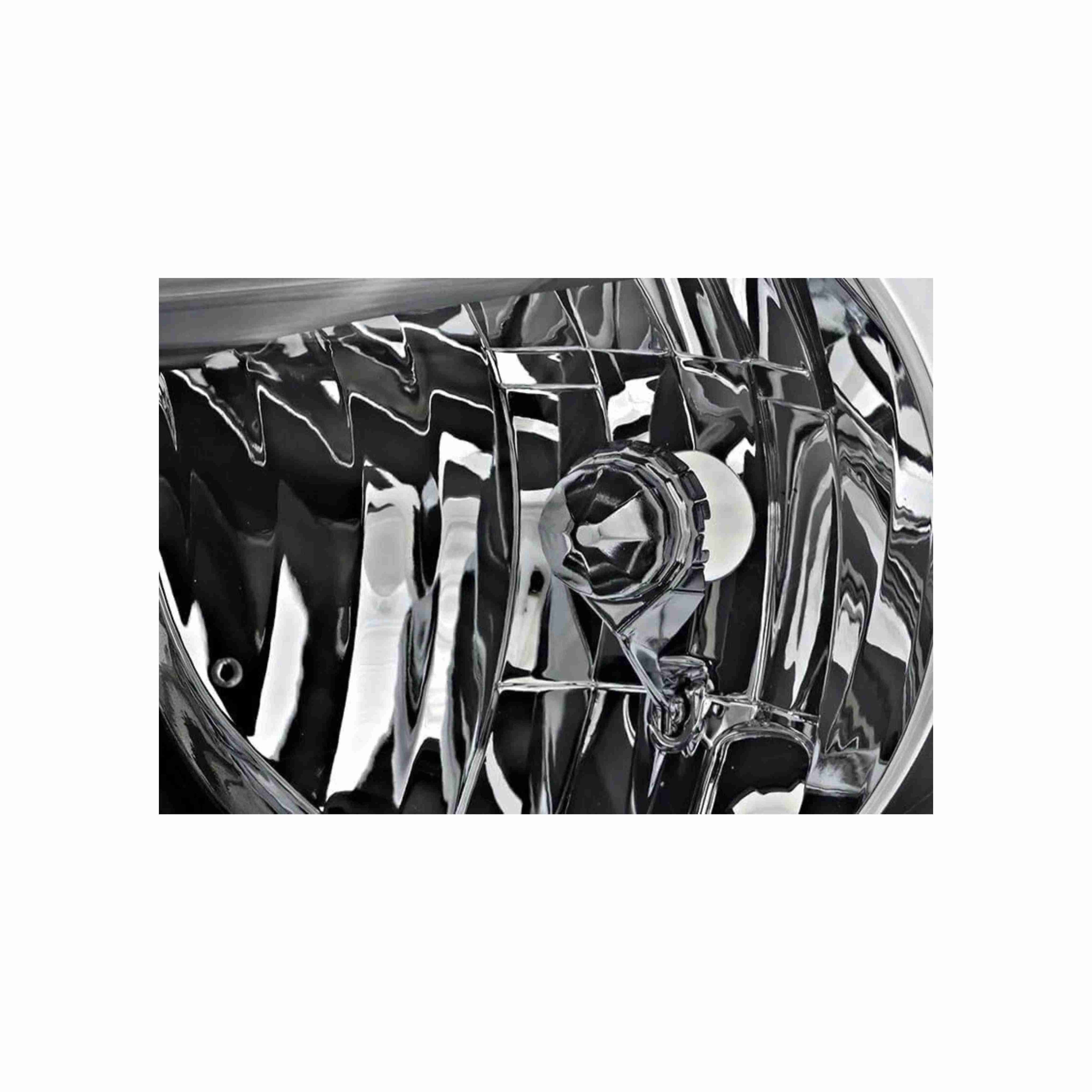 For 2005-2007 Scion tC Coupe Clear Lens Headlights Black Housing Headlamps Left+Right