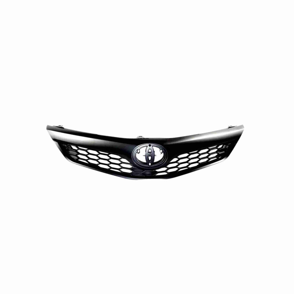 For 2012-2014 Toyota Camry SE Front Bumper Upper Grille Matte Black Grill