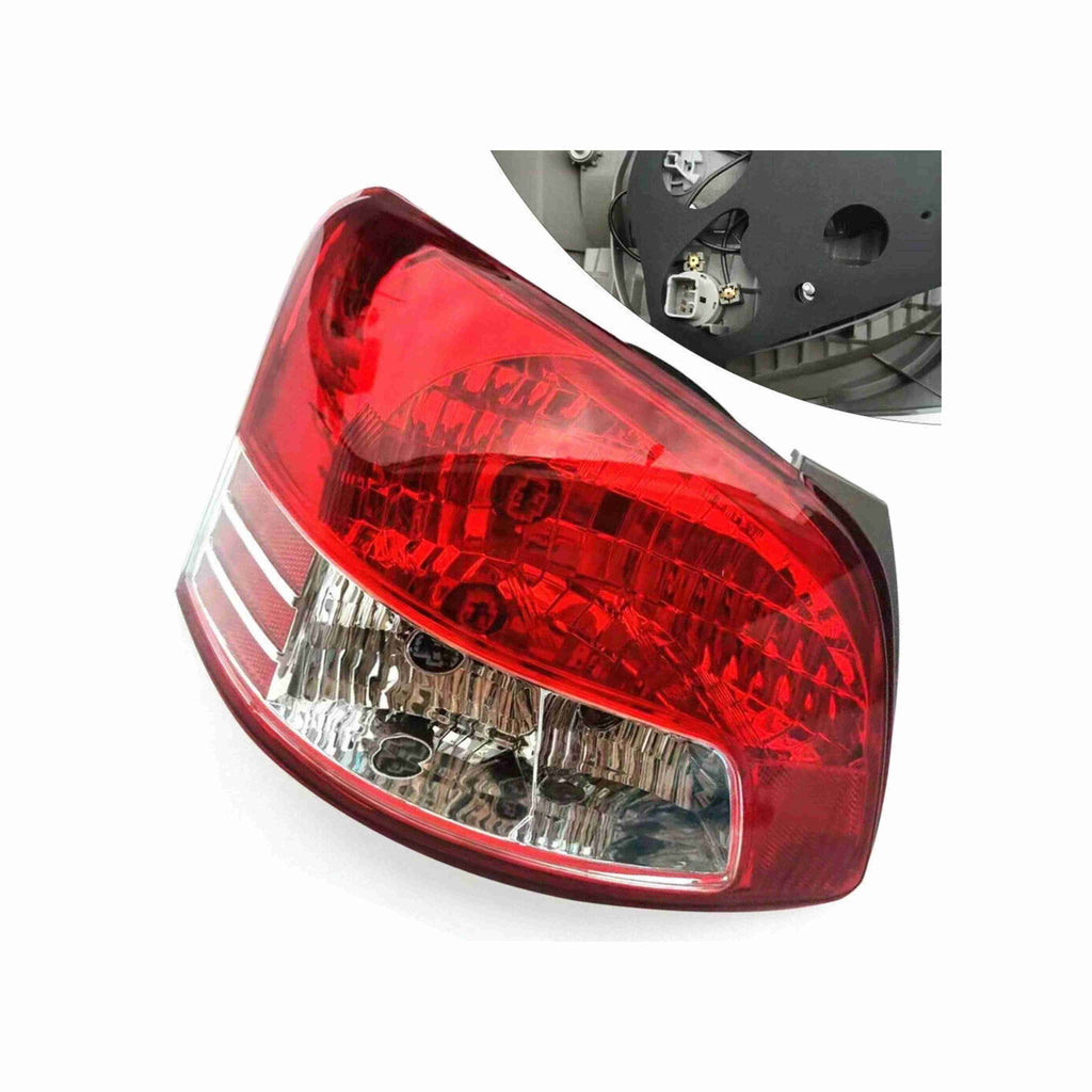 For 2007-2012 Toyota Yaris Sedan Tail Lights Rear Lamps Brake Set Left+Right