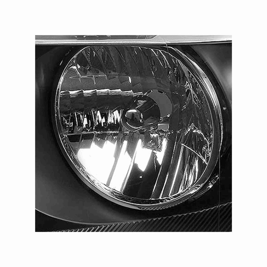 For 2004-2008 Ford F-150 06-08 Mark LT Clear Lens Assembly Headlights Black Housing Amber Corner Left+Right