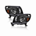For 2005-2011 Toyota Tacoma Headlights Housing Black TRD Style Left+Right Set