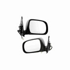 For 2005-2011 Toyota Tacoma 2.7L 4.0L V6 Mirrors Power Black Pair Left+Right Set