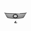 For 2006-2008 Lexus IS250 350 ISF IS-F Style Front Bumper Hood Mesh Black Grille