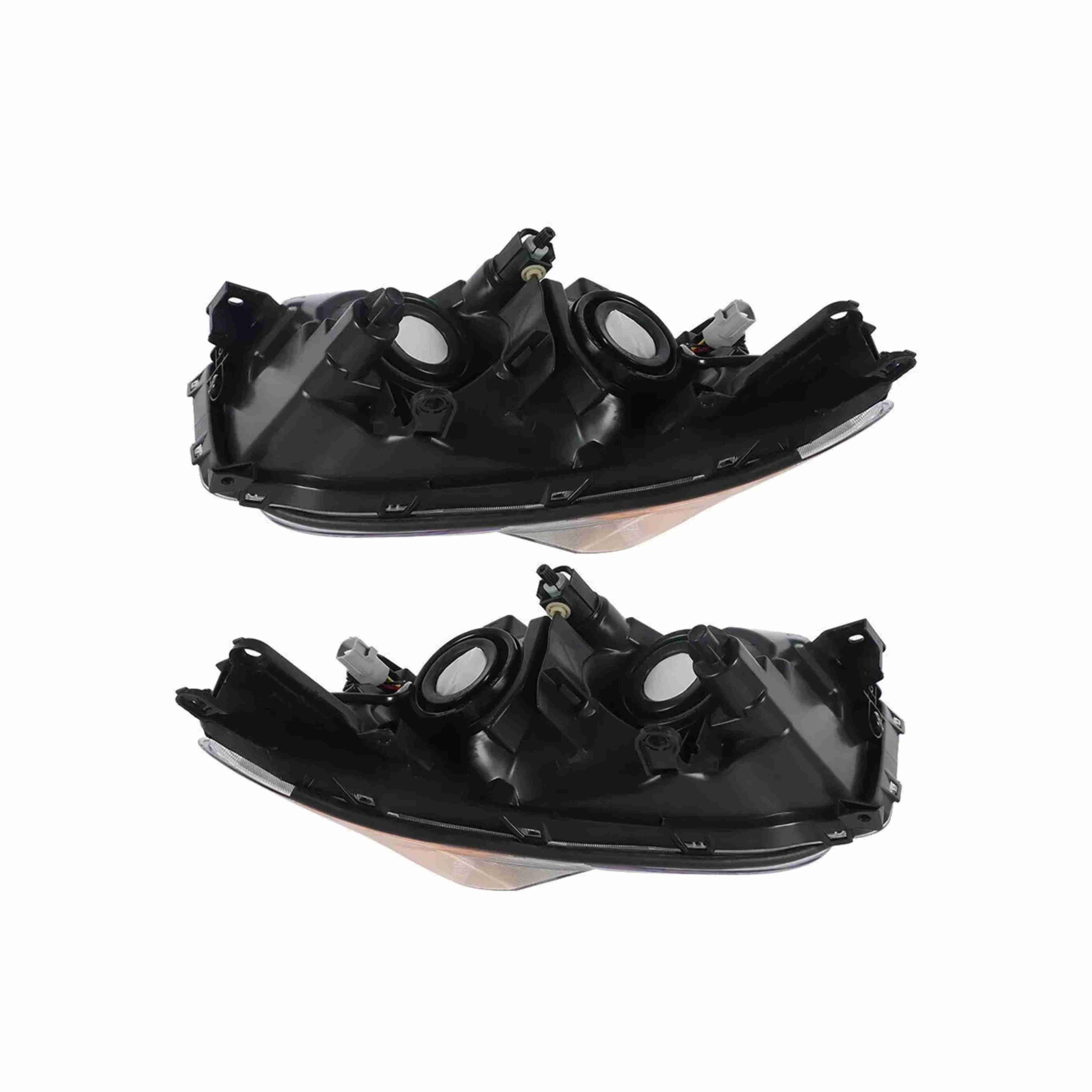 For 2009-2012 Toyota RAV4 Sport Chrome Headlamps Halogen Headlights Left+Right