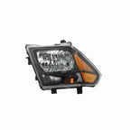 For 05-08 Nissan Frontier 05-07 Pathfinder Black Housing Headlamp Clear Lens Headlight Left+Right
