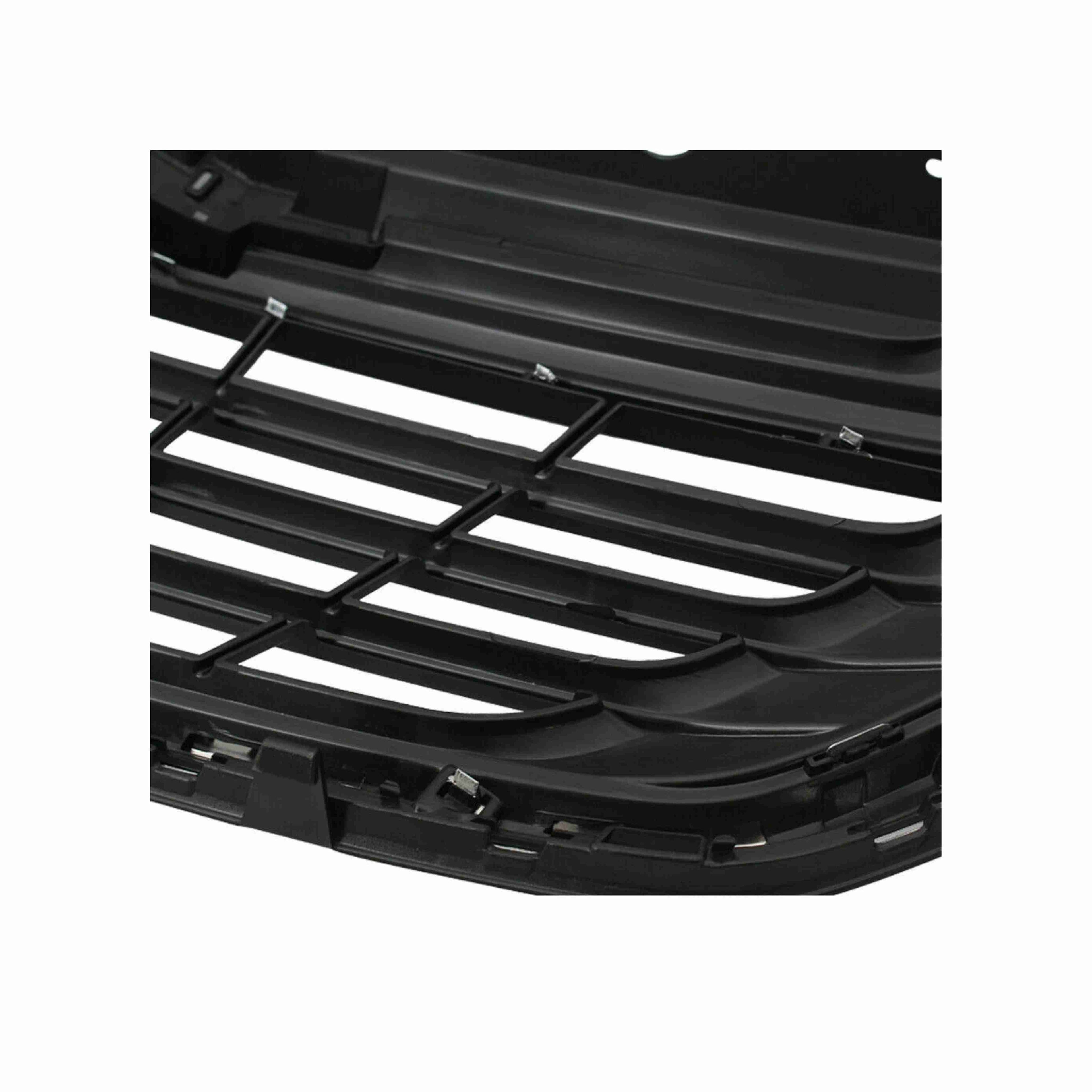 For 2018-2021 Chevrolet Equinox Front Bumper Upper Grille Black & Chrome Grill