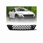 For 2021-2023 Hyundai Kona Front Upper Bumper Grille Factory Style Grill Black
