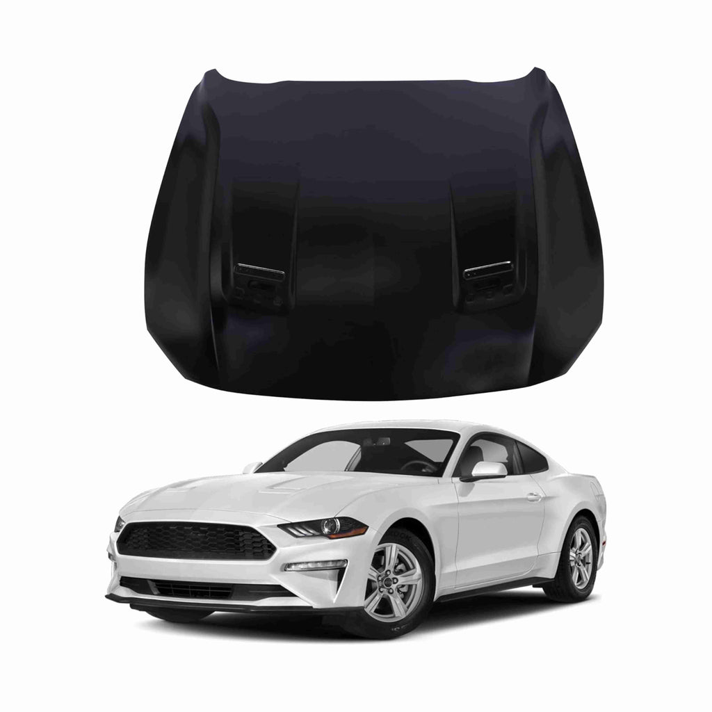 For 2018-2023 Ford Mustang Front Upper Hood Panel Primed Aluminum