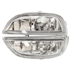 For 2001-2002 Toyota Corolla Fog Light Driving Lamp Clear Lens Left+Right Set