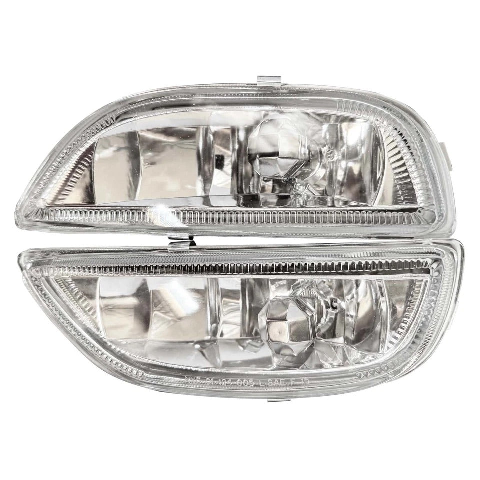 For 2001-2002 Toyota Corolla Fog Light Driving Lamp Clear Lens Left+Right Set