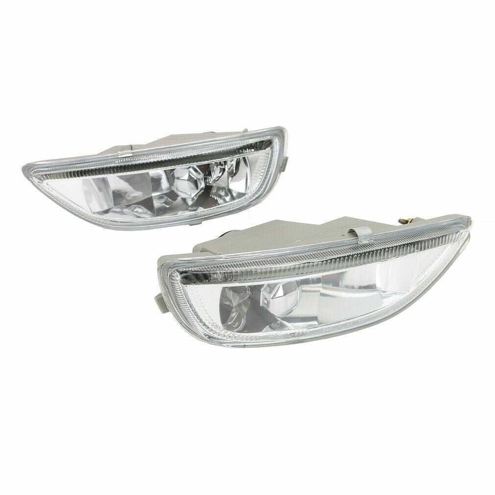 For 2001-2002 Toyota Corolla Fog Light Driving Lamp Clear Lens Left+Right Set