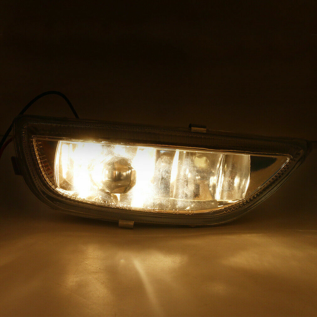 For 2001-2002 Toyota Corolla Fog Light Driving Lamp Clear Lens Left+Right Set